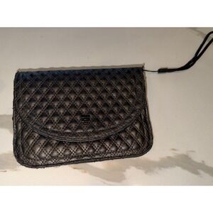Vince Camuto Dk Gray Quilted Belt Bag, Fanny Pack, Waist Purse, Wristlet, Clutch